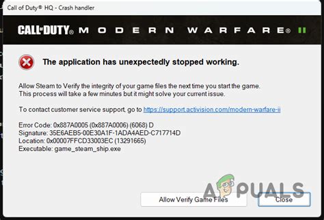 One of the major reasons behind the problem in the question is corrupted game files or game cache. . 0x887a0005 0x887a0006 6068 d modern warfare 2